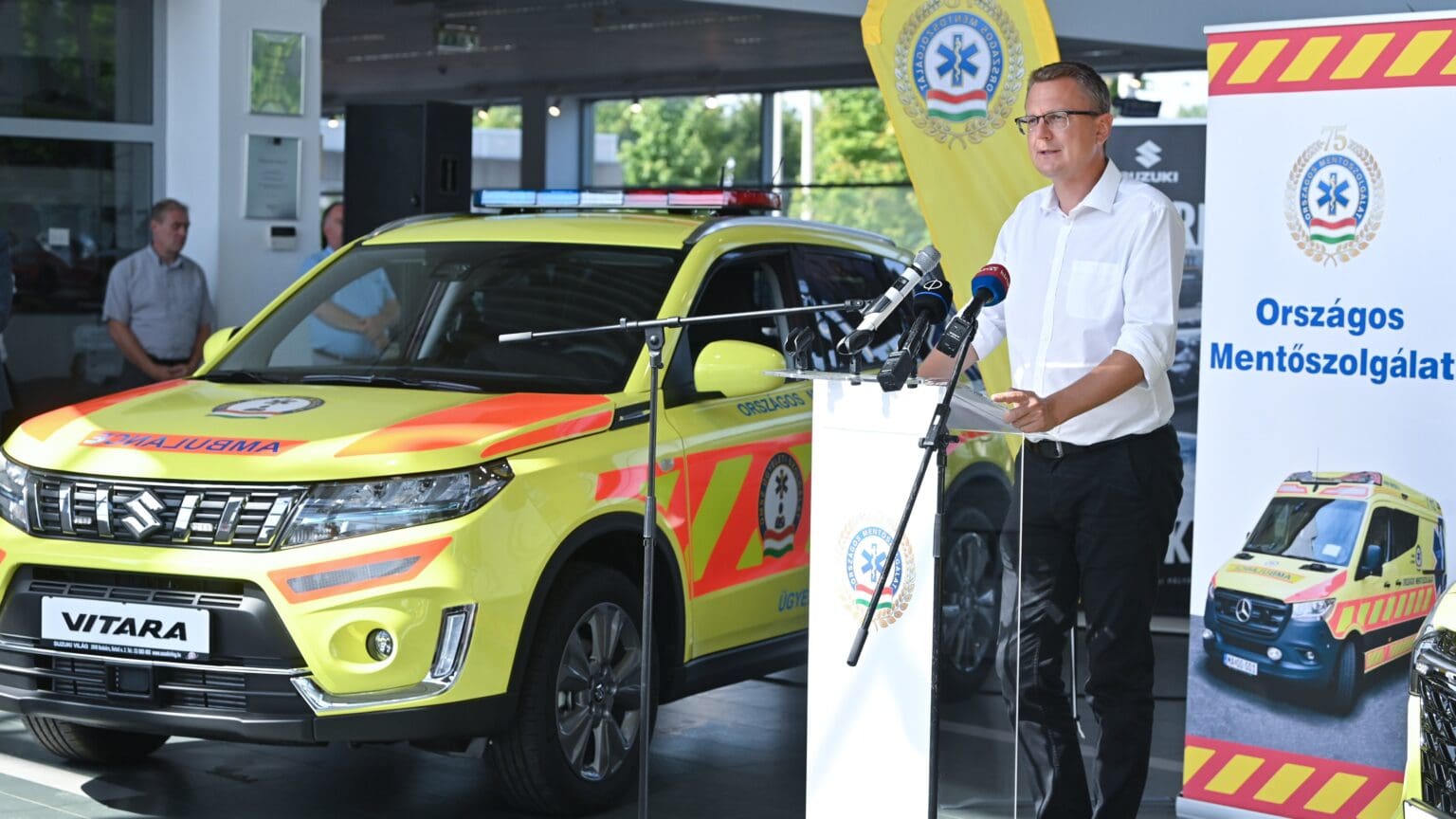 National Ambulance Service Acquires a Hundred and Seventy New Vehicles