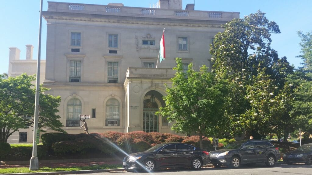 The Hungarian Embassy in Washington, DC