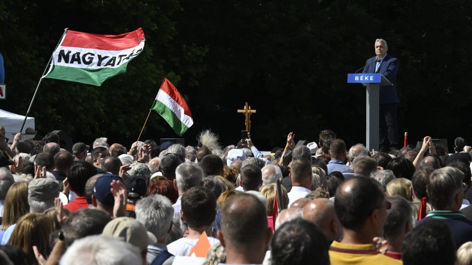 PM Orbán’s Speech at Peace March Deleted by Facebook