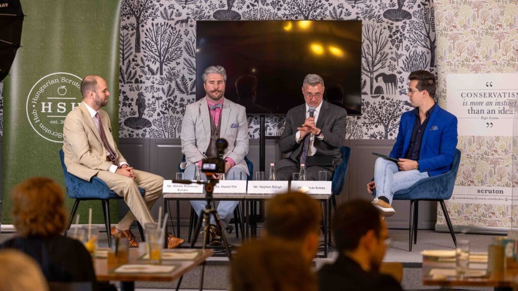 Panel discussion at Scruton MCC Budapest on 30 May 2024