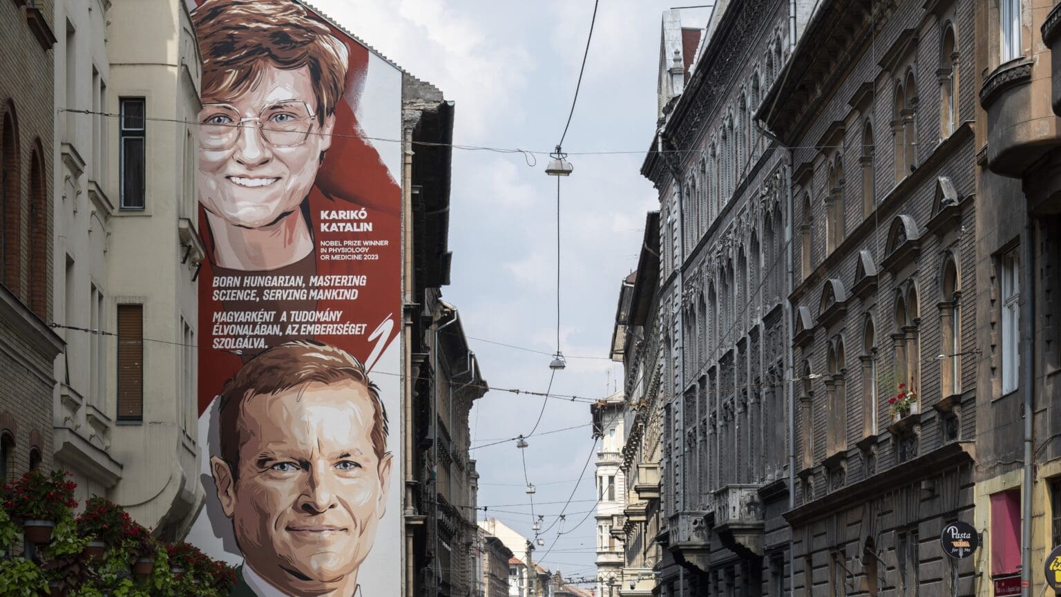 Hungary Celebrates Nobel Laureates with New Mural in Budapest