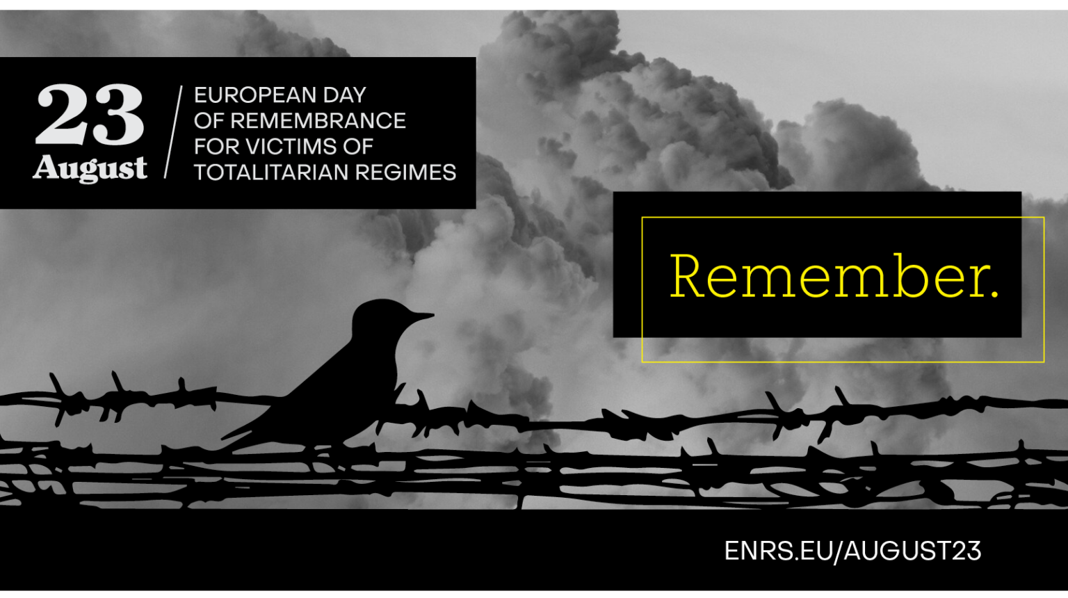 ‘Remember. August 23’ International Public Education Campaign Honours the Victims of Totalitarian Regimes