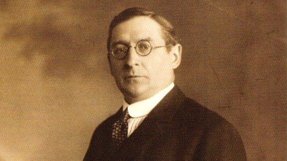 Kuno Klebelsberg in 1917 (photographed by Sándor Strelisky)