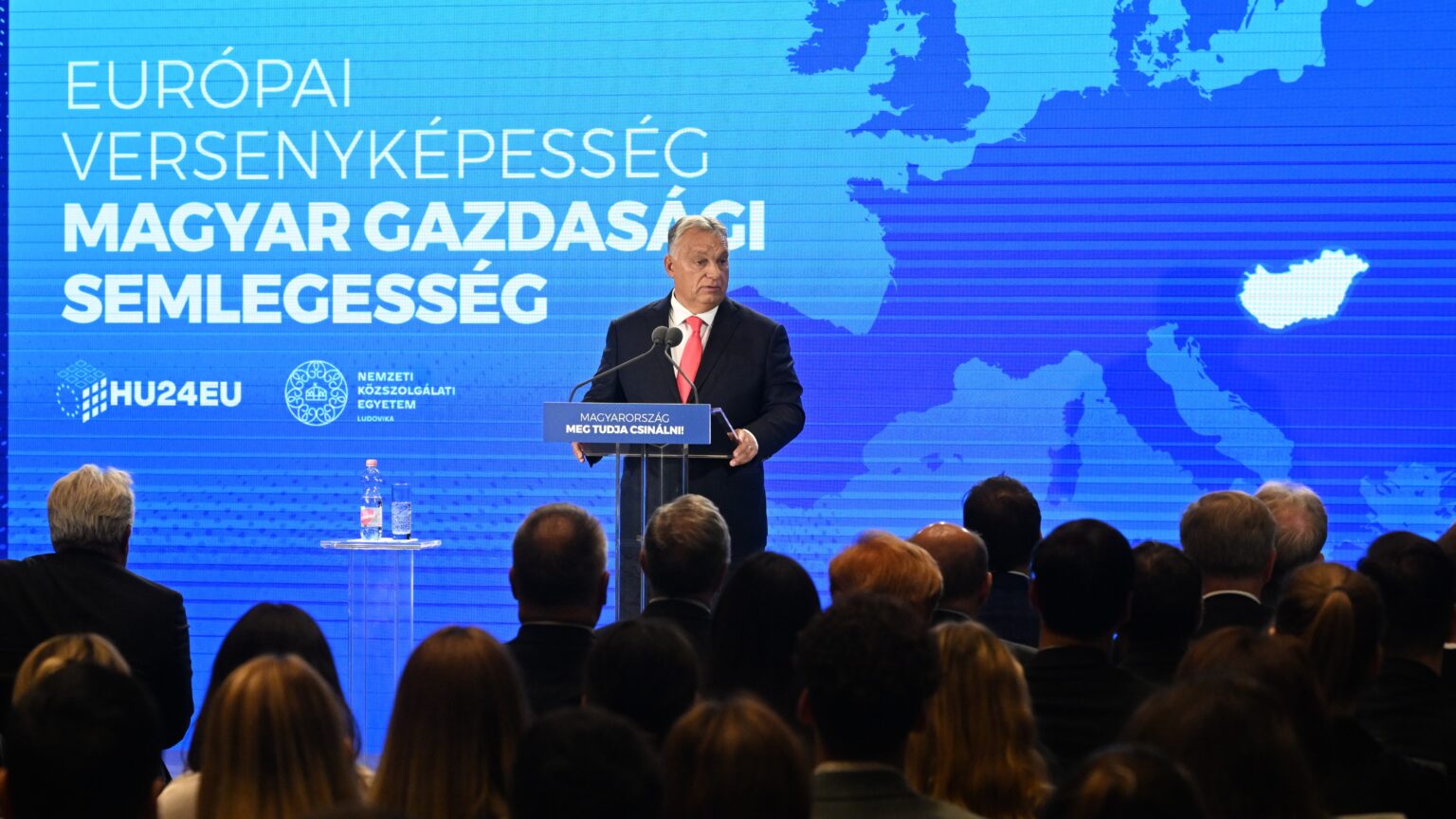 Orbán Highlights Economic Neutrality and Competitiveness at Ludovika University