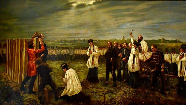 Execution of the Martyrs of Arad by János Thorma.