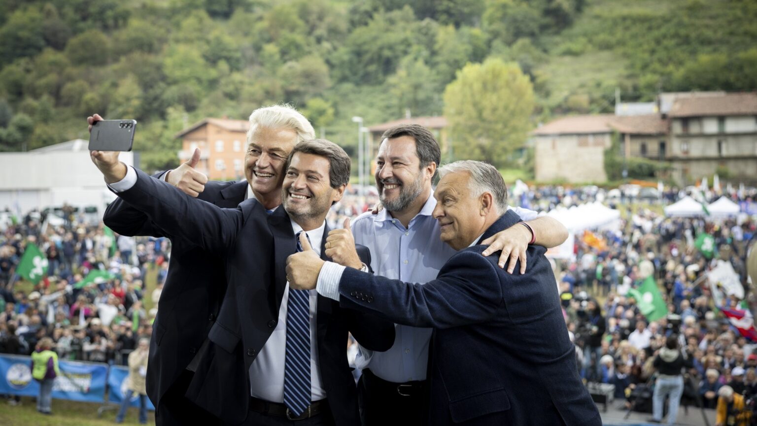 Viktor Orbán Delivers Passionate Speech at Salvini’s League Rally