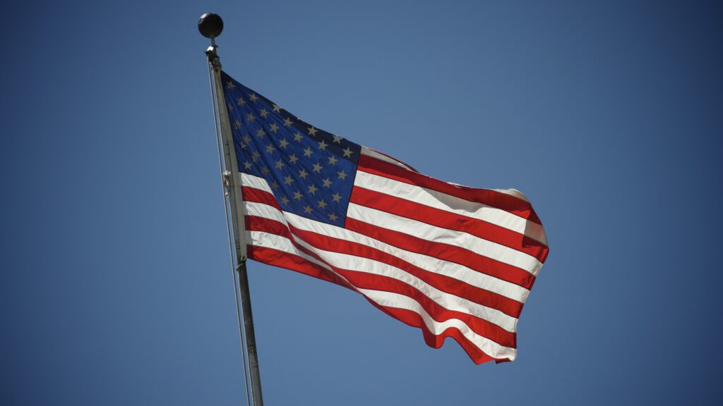 Patriotism -- US flag (Wikimedia Commons)