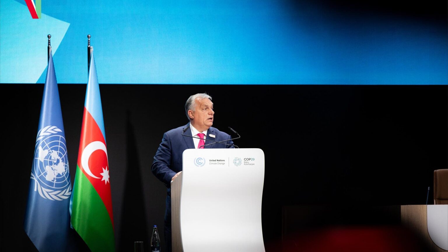 Climate Policy Should Be Driven by Practicality, Not Panic, Says Orbán in Baku