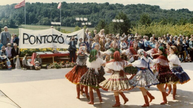 A Pontozó performance in Holmdel, NJ in 1975