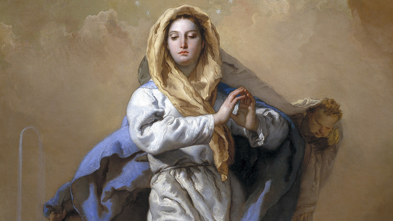 The Immaculate Conception by Giovanni Battista Tiepolo (detail, 1767–1769)