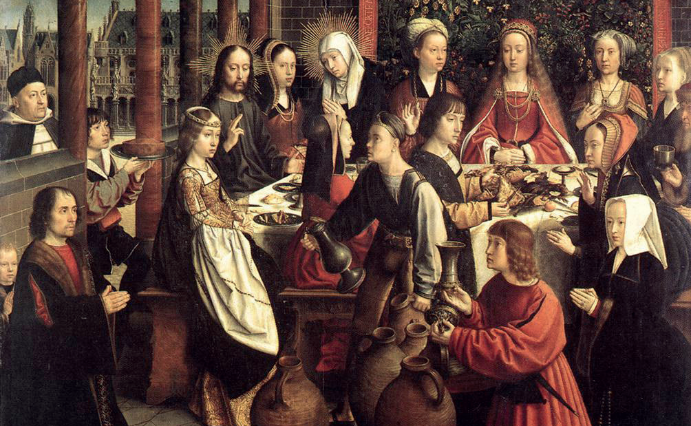 Gerard David, The Marriage at Cana (ca. 1500). Musée du Louvre, Paris, France