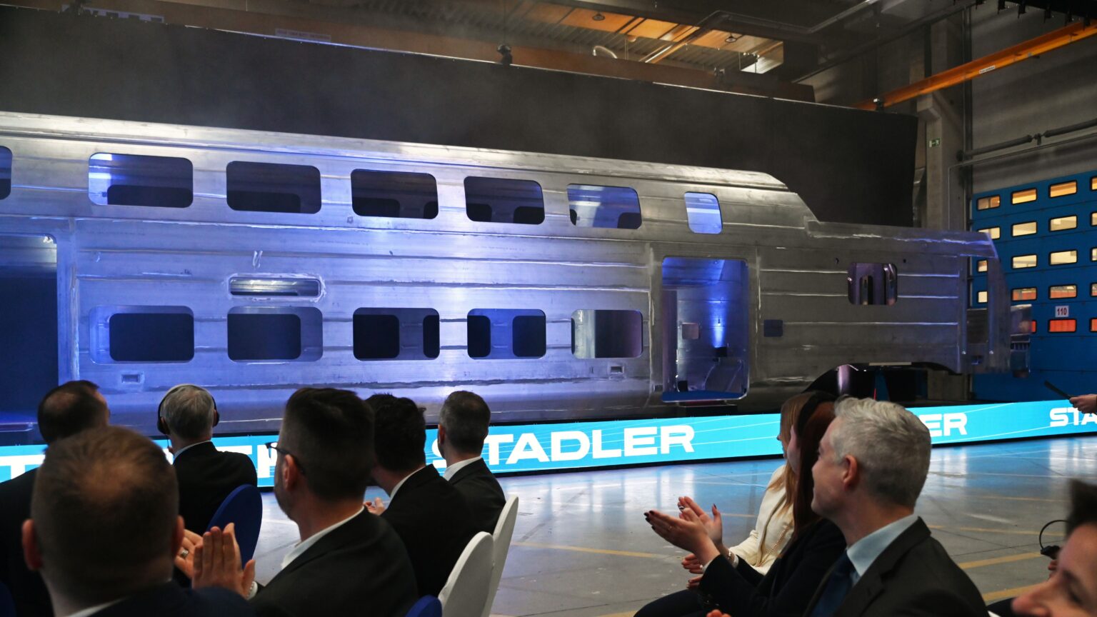 Swiss Stadler Starts Double-Decker Railway Car Production in Szolnok