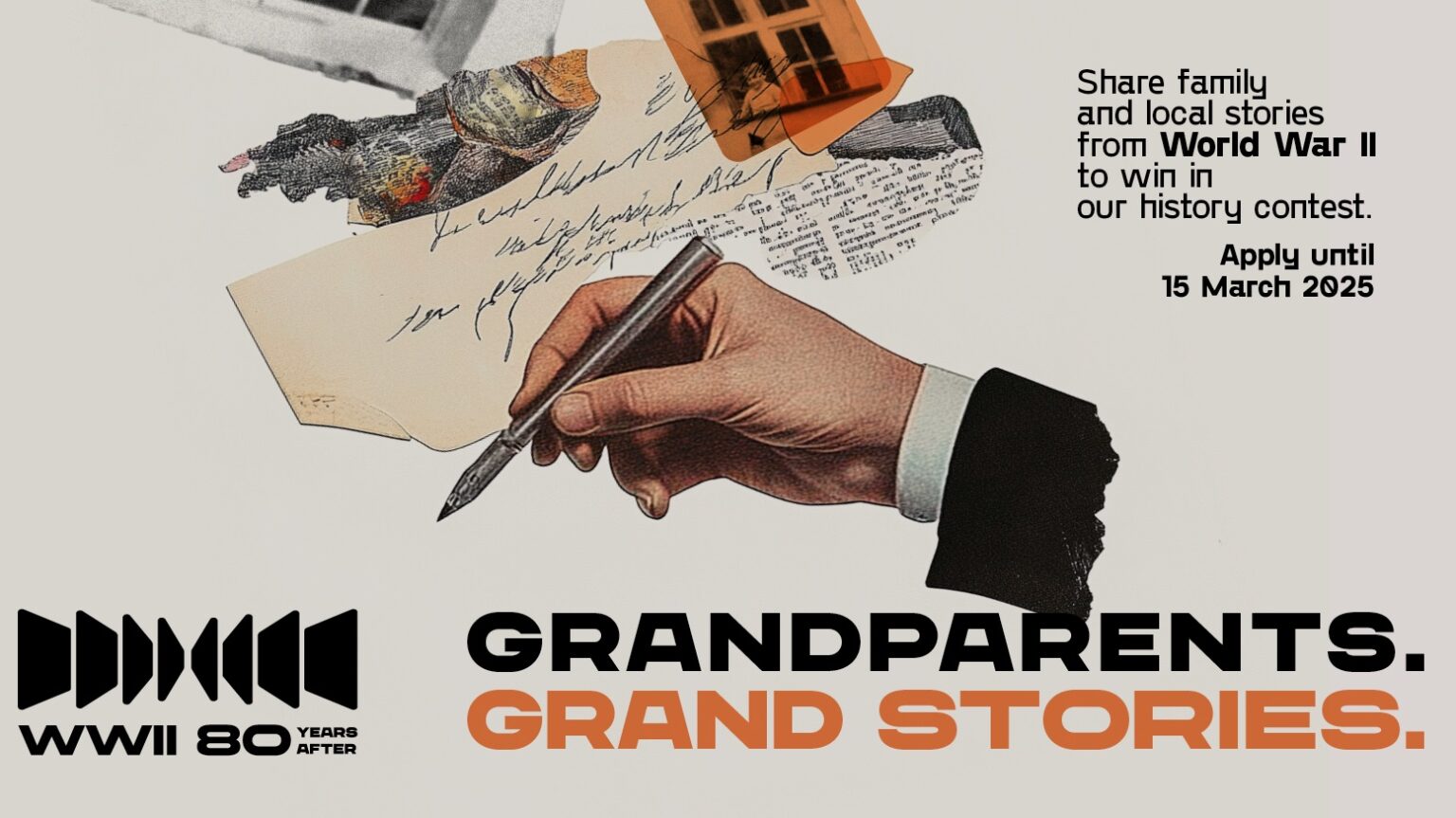 Grandparents. Grand Stories. — ENRS Announces Contest for Family Stories from WWII