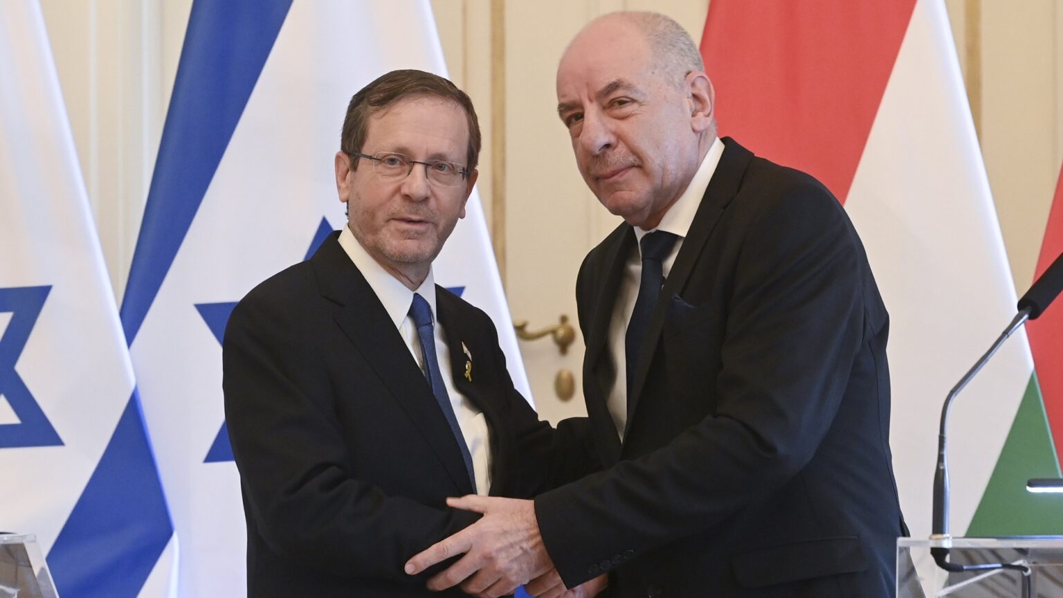 Hungary Receives President Isaac Herzog of Israel