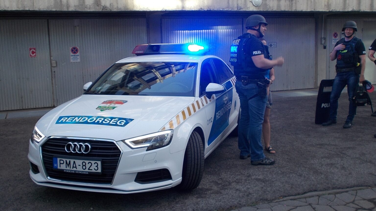 Increased Police Presence in Budapest on Antifa Attack Anniversary